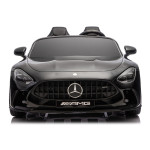 Elektrické autíčko Mercedes GT63 AMG - LCD, čierne lakované